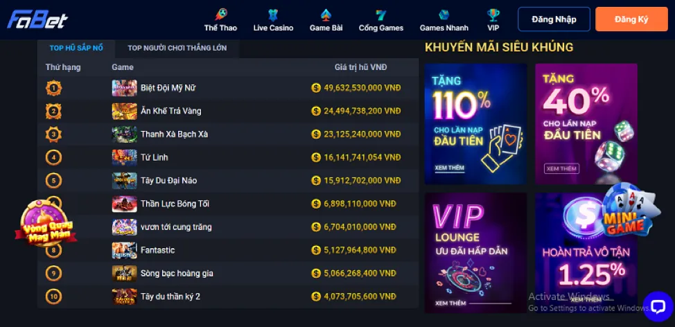 Hoàn Trả Thể Thao max10 iOS